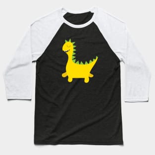 Happy Dino - cute dinosaur in a happy mood Baseball T-Shirt